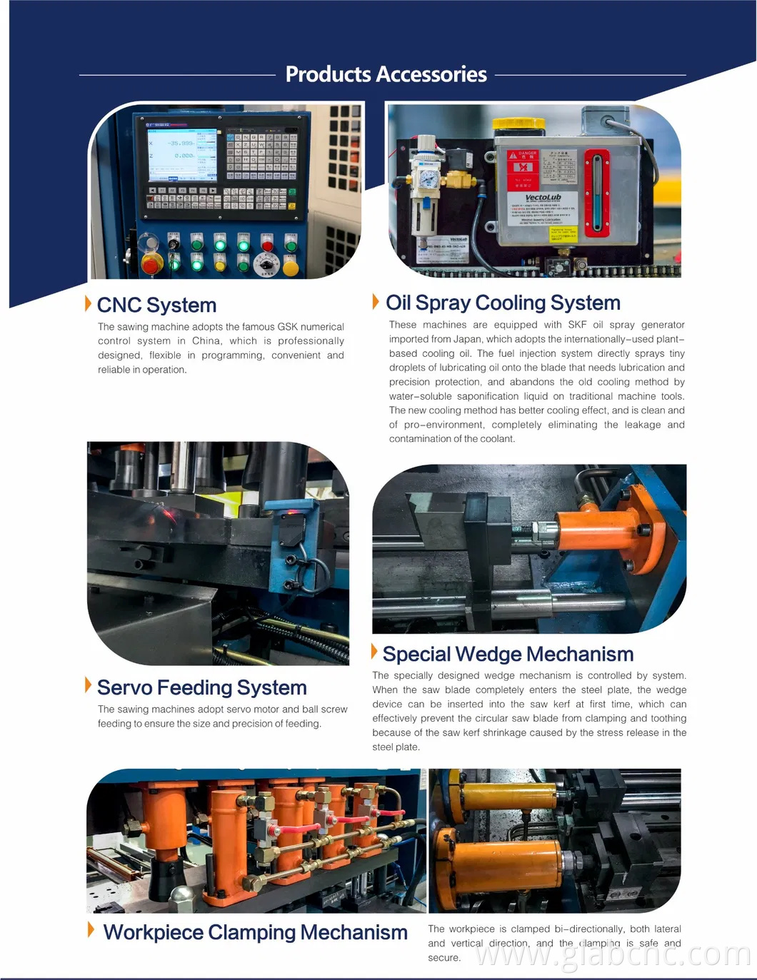 CNC Steel Plate Circular Sawing and Milling metal Cutting Machine GKL2610